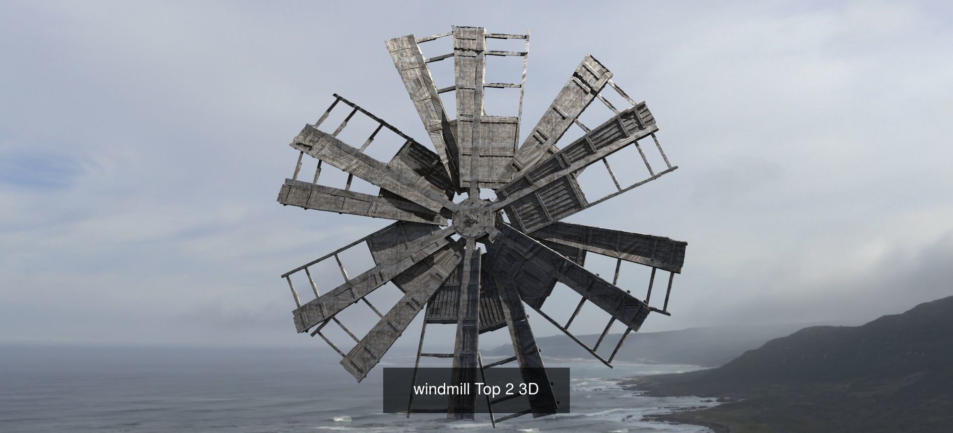 Four elements Sculpture and architecture  3D Model Collection_9