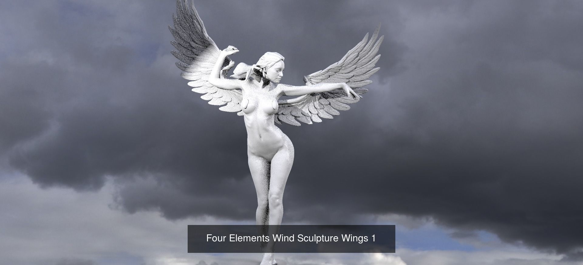 Four elements Sculpture and architecture  3D Model Collection_27