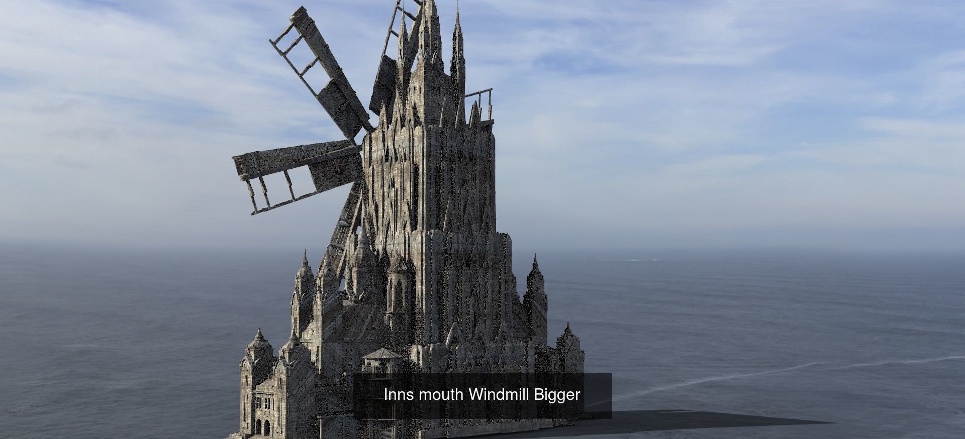 Four elements Sculpture and architecture  3D Model Collection_12