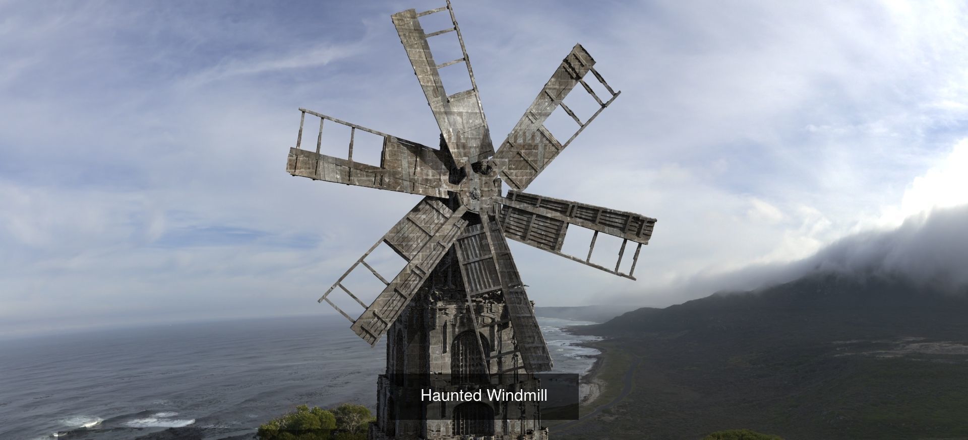 Four elements Sculpture and architecture  3D Model Collection_10