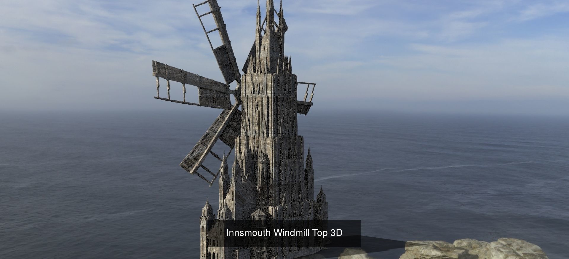 Four elements Sculpture and architecture  3D Model Collection_11