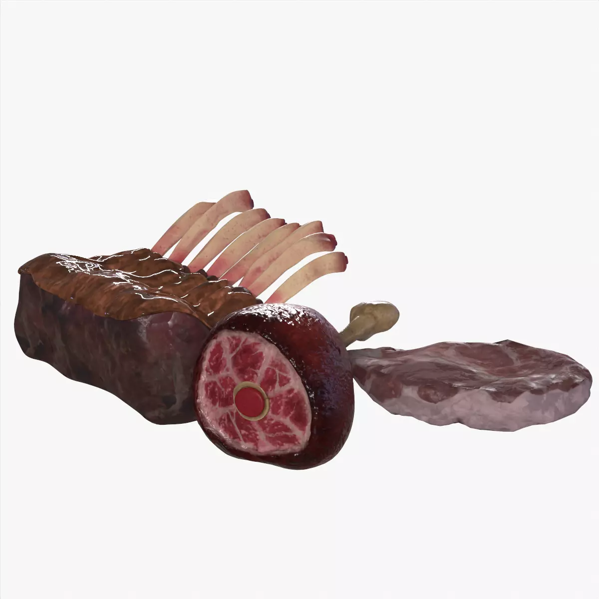 Meat Pieces 3D model