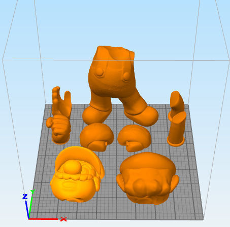 SUPER MARIO BROS NO SUPPORTS 3D print model_9
