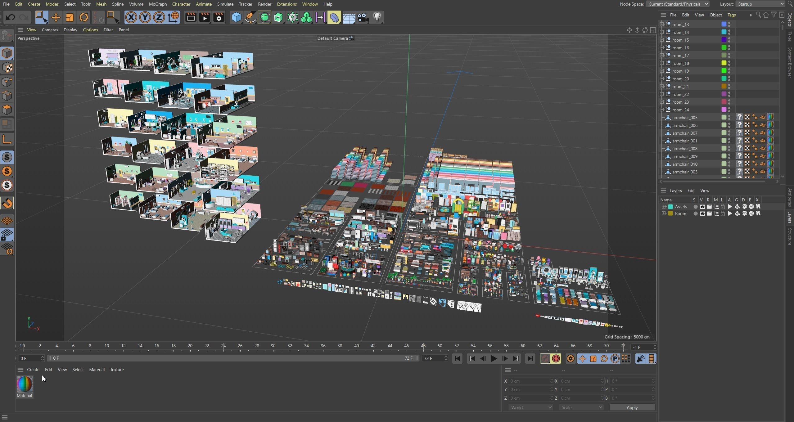 Hospital 2 Low-poly 3D model_73