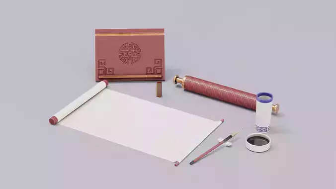 Chinese Trade Furniture Kit - 19 Writing Kit