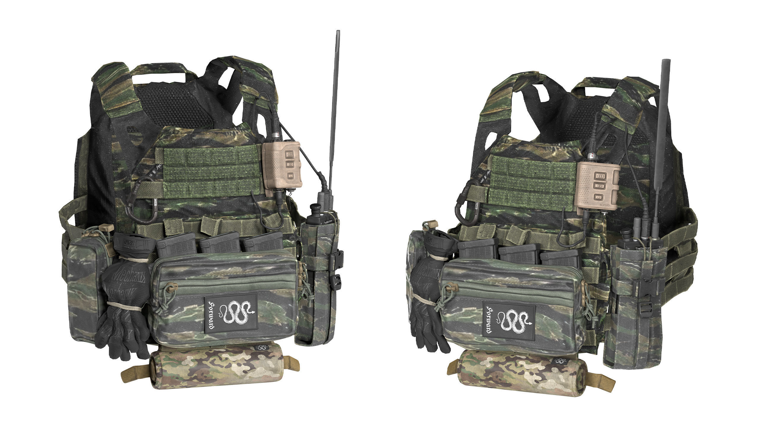 JPC PLATE CARRIER BUNDLE 3D Model Collection_35