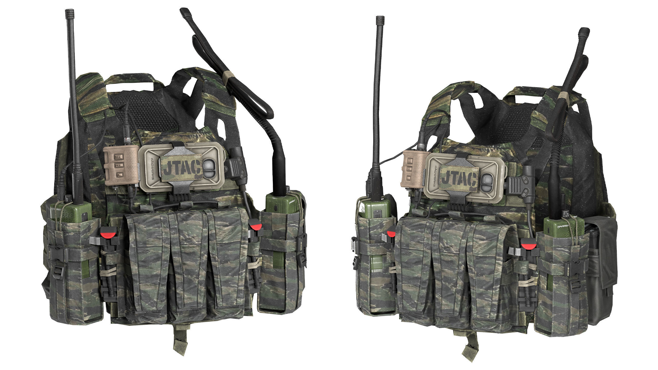 JPC PLATE CARRIER BUNDLE 3D Model Collection_41
