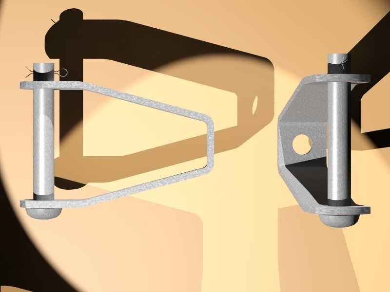 PORTALINEA UNIPOLAR PARA AISLADOR TIPO CARRETE 3D model_3