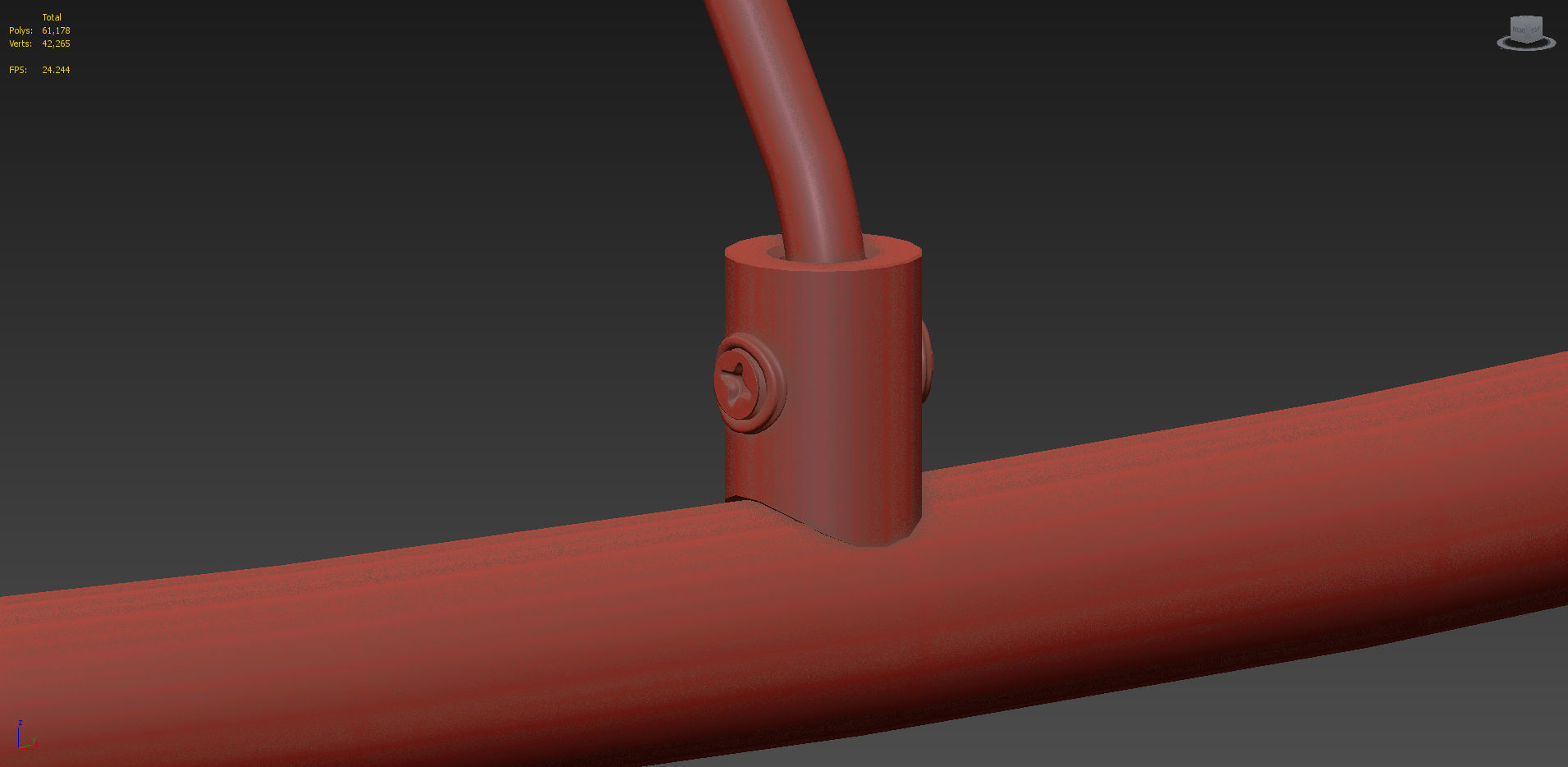 Tagliato LED Chandelier by Alora Lighting 3D model_9