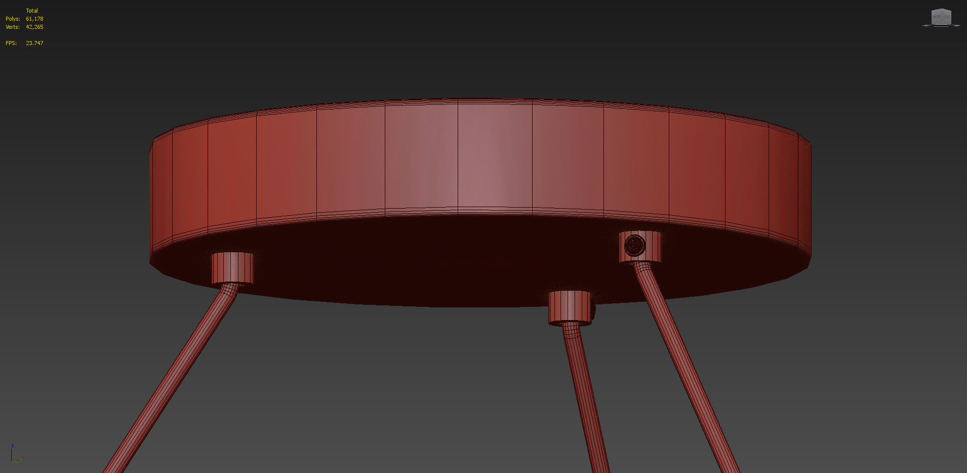 Tagliato LED Chandelier by Alora Lighting 3D model_6