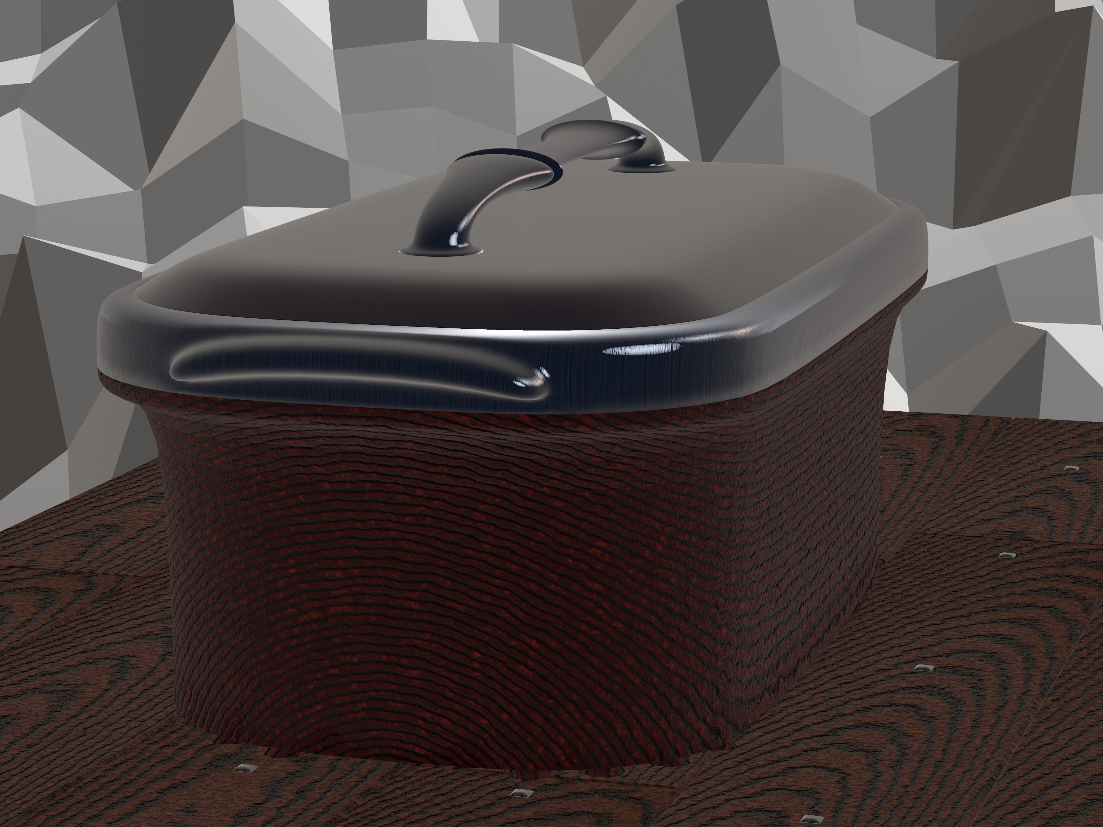 Crockpot Free 3D model_5