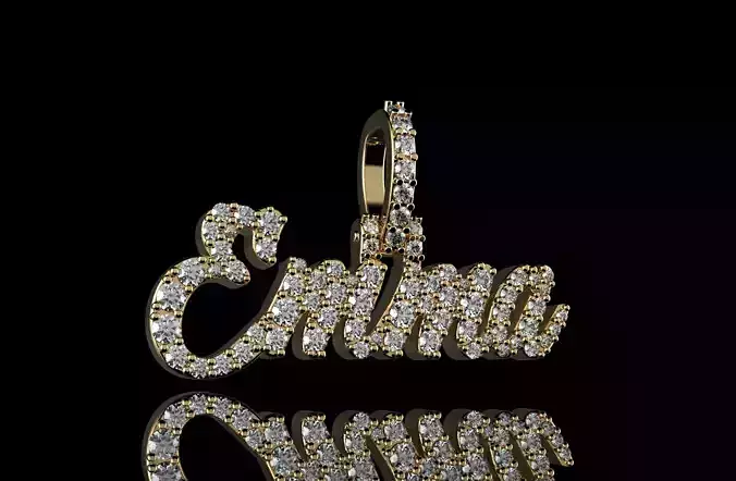 Pendant with the name Emma