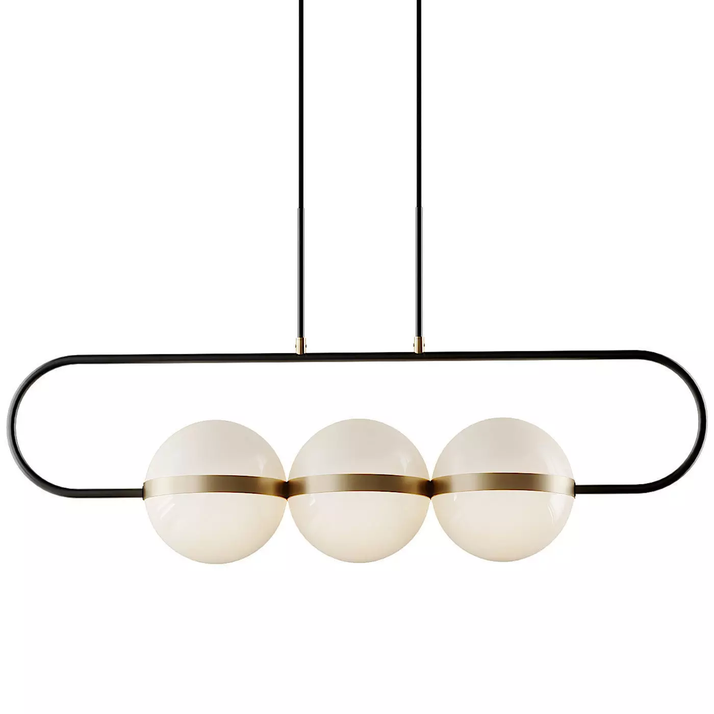 Tagliato LED Chandelier by Alora Lighting 3D model