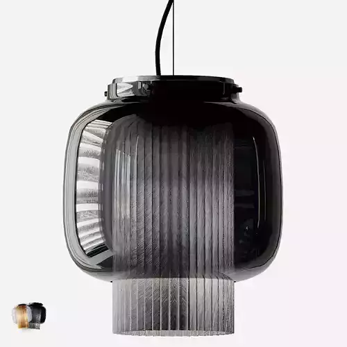 Manila T Pendant Light from Sebastian Herkner 3D model