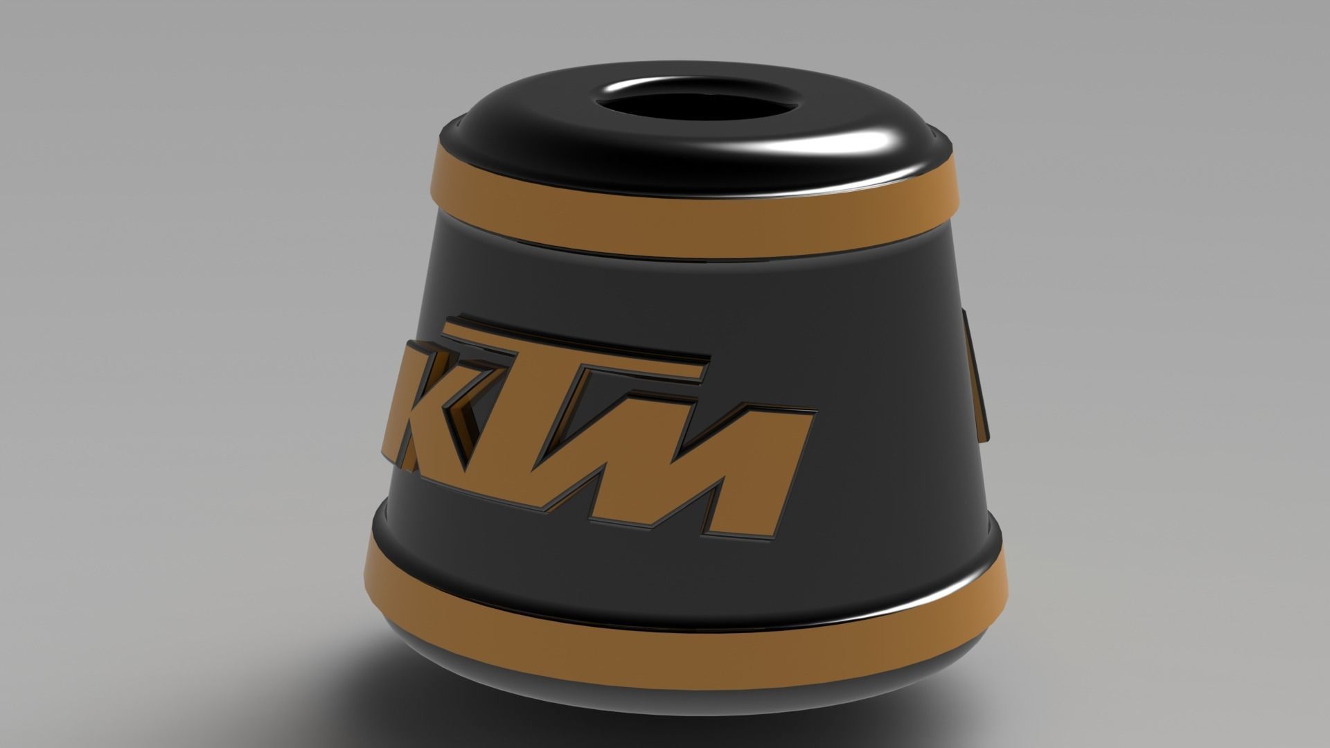 Handlebar Knob 3D print model_6