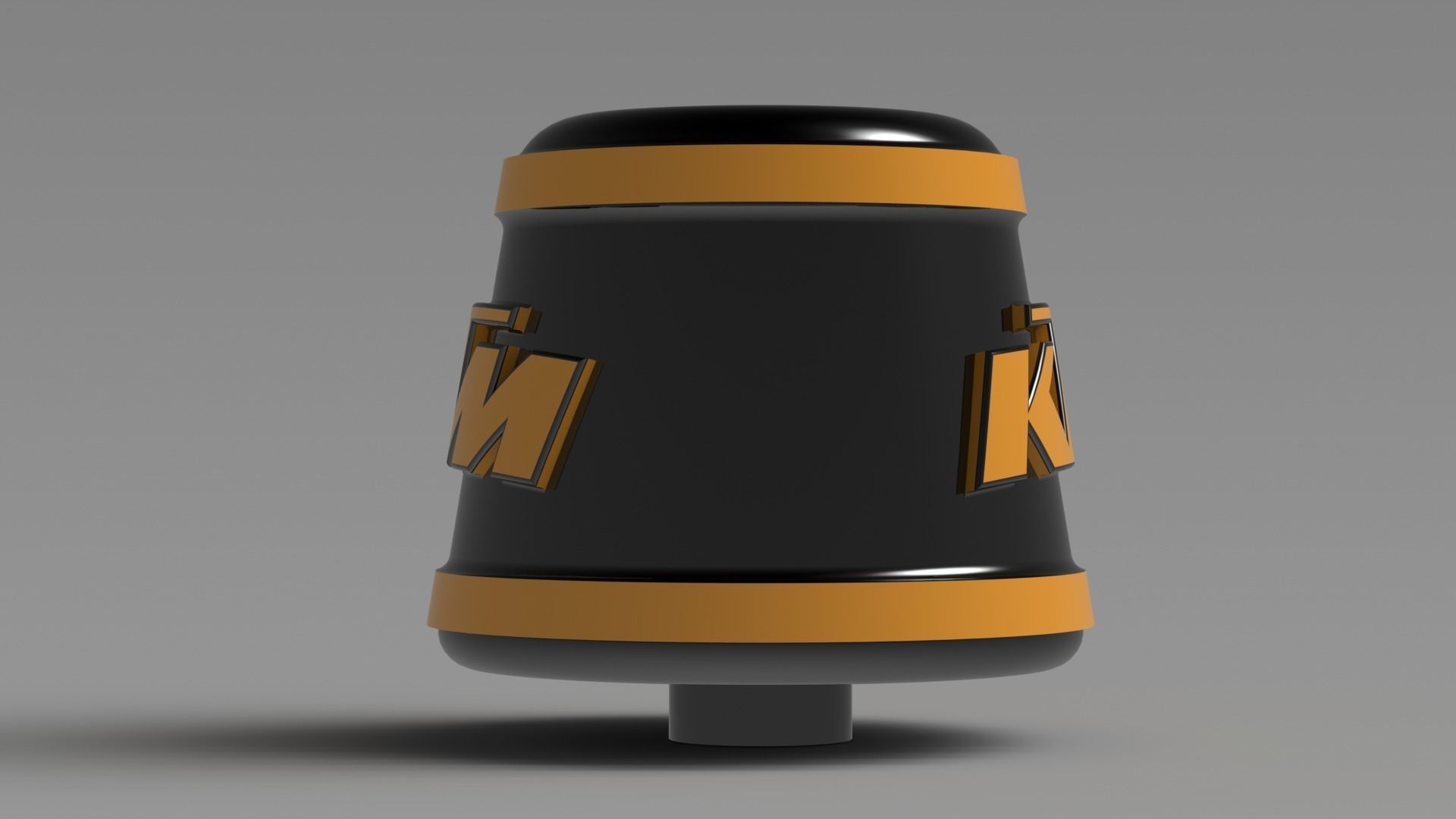 Handlebar Knob 3D print model_4