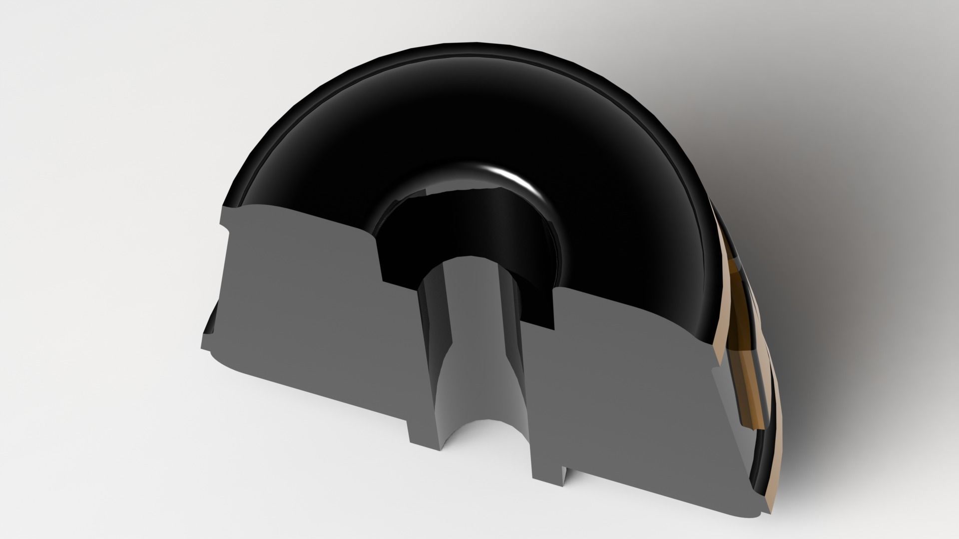 Handlebar Knob 3D print model_10