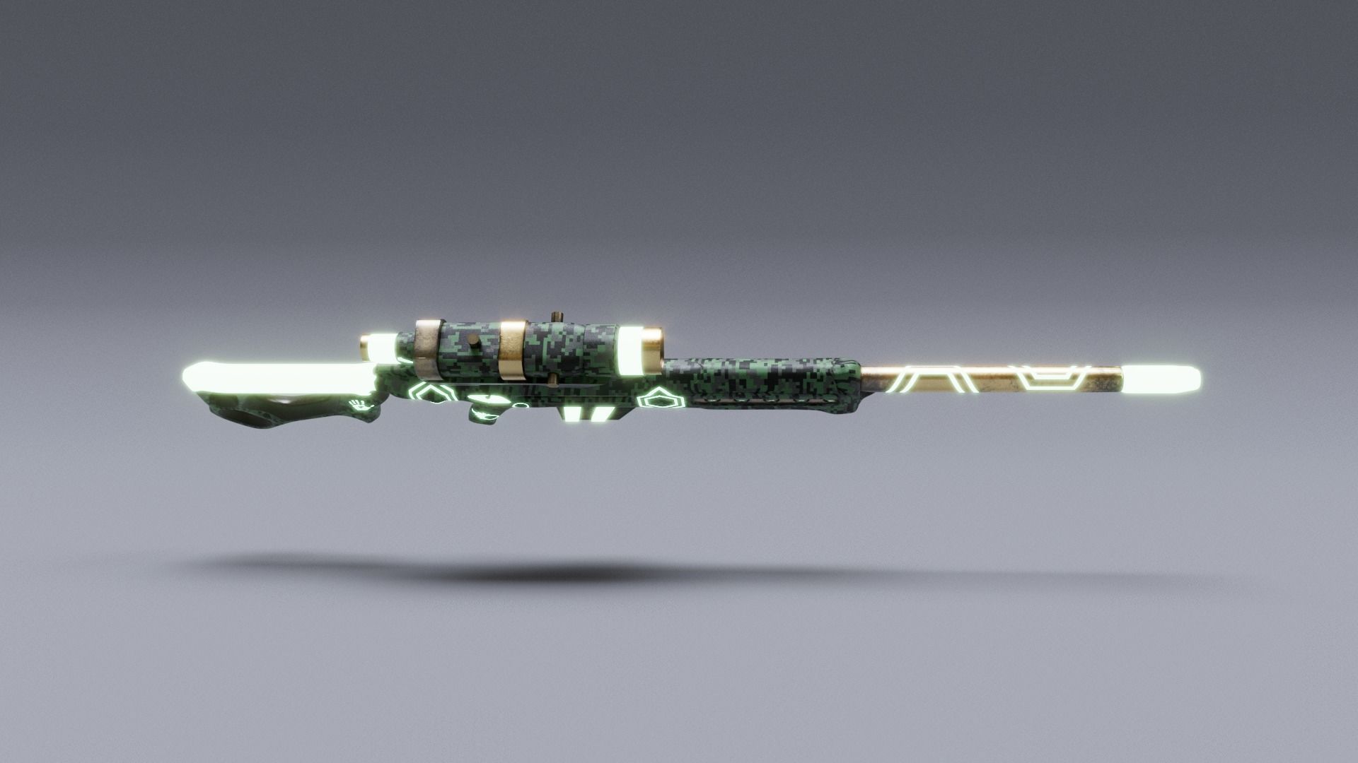 WEAPON SLR MILITARYSTYLE Low-poly 3D model_18