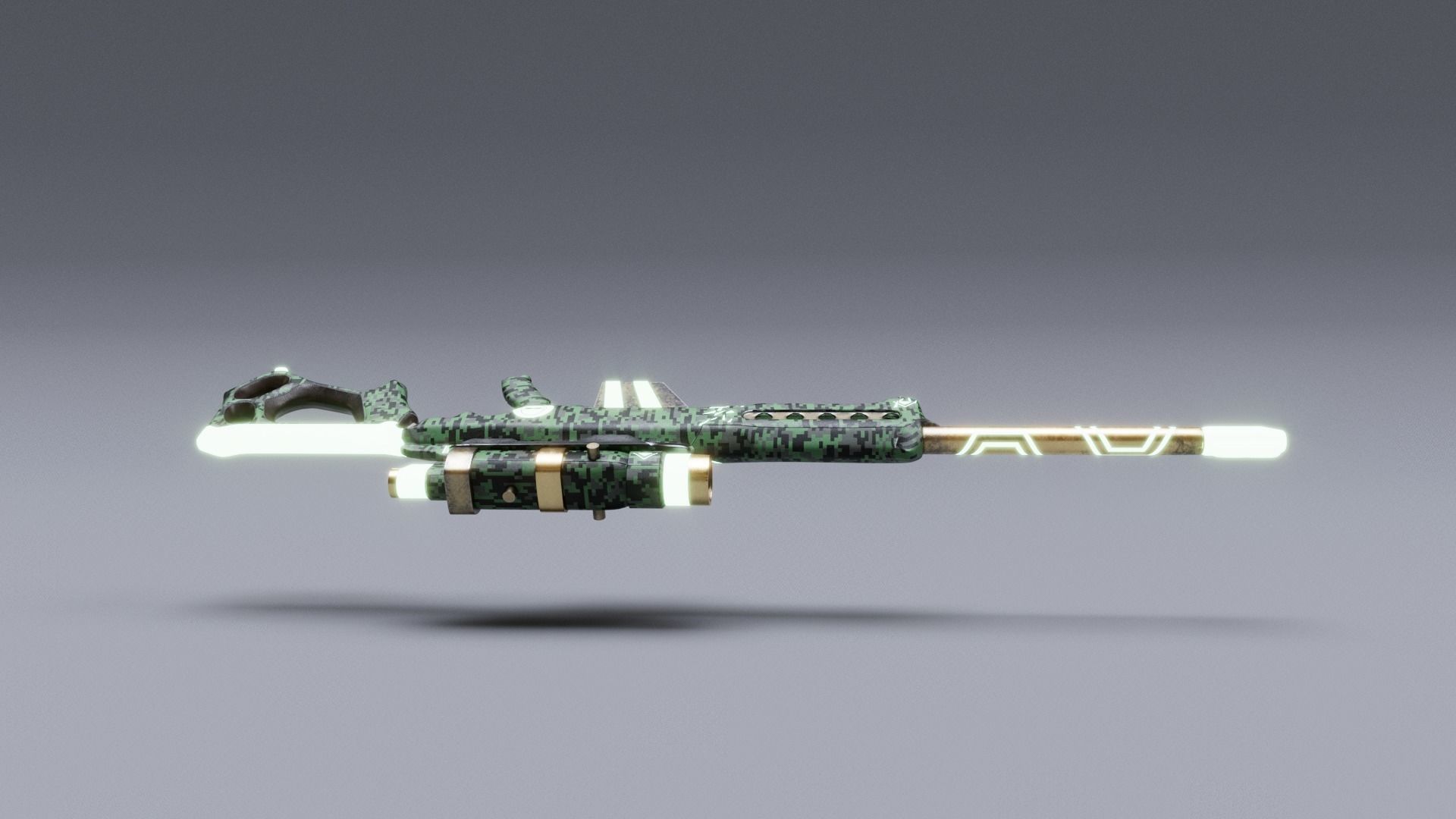 WEAPON SLR MILITARYSTYLE Low-poly 3D model_17