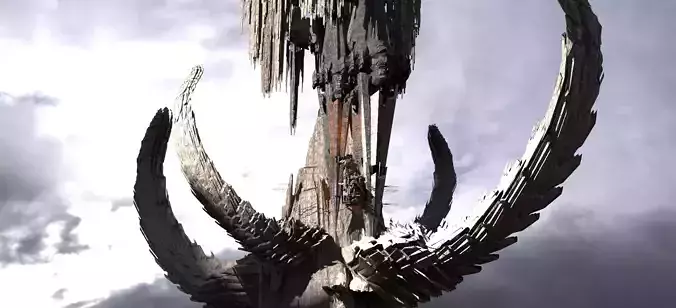 Dragon Asteroid city Tower