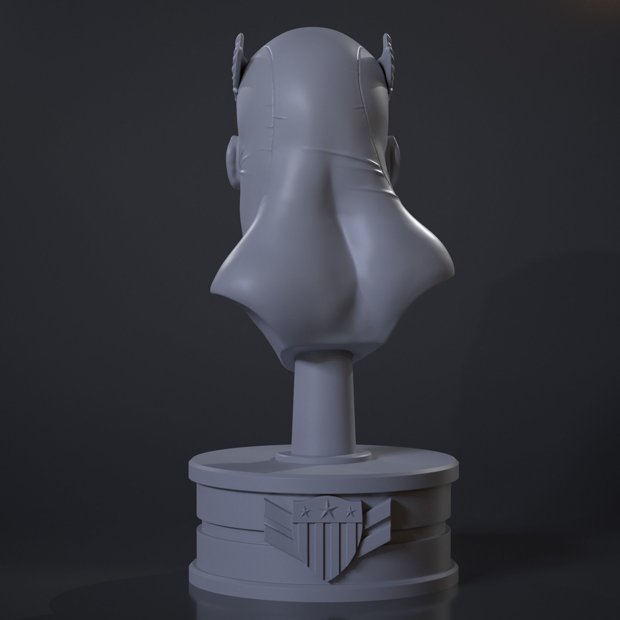 CAPTAIN AMERICA  3D print model_6