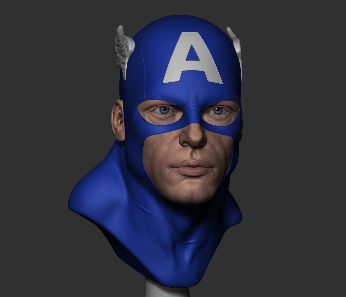 CAPTAIN AMERICA  3D print model_2