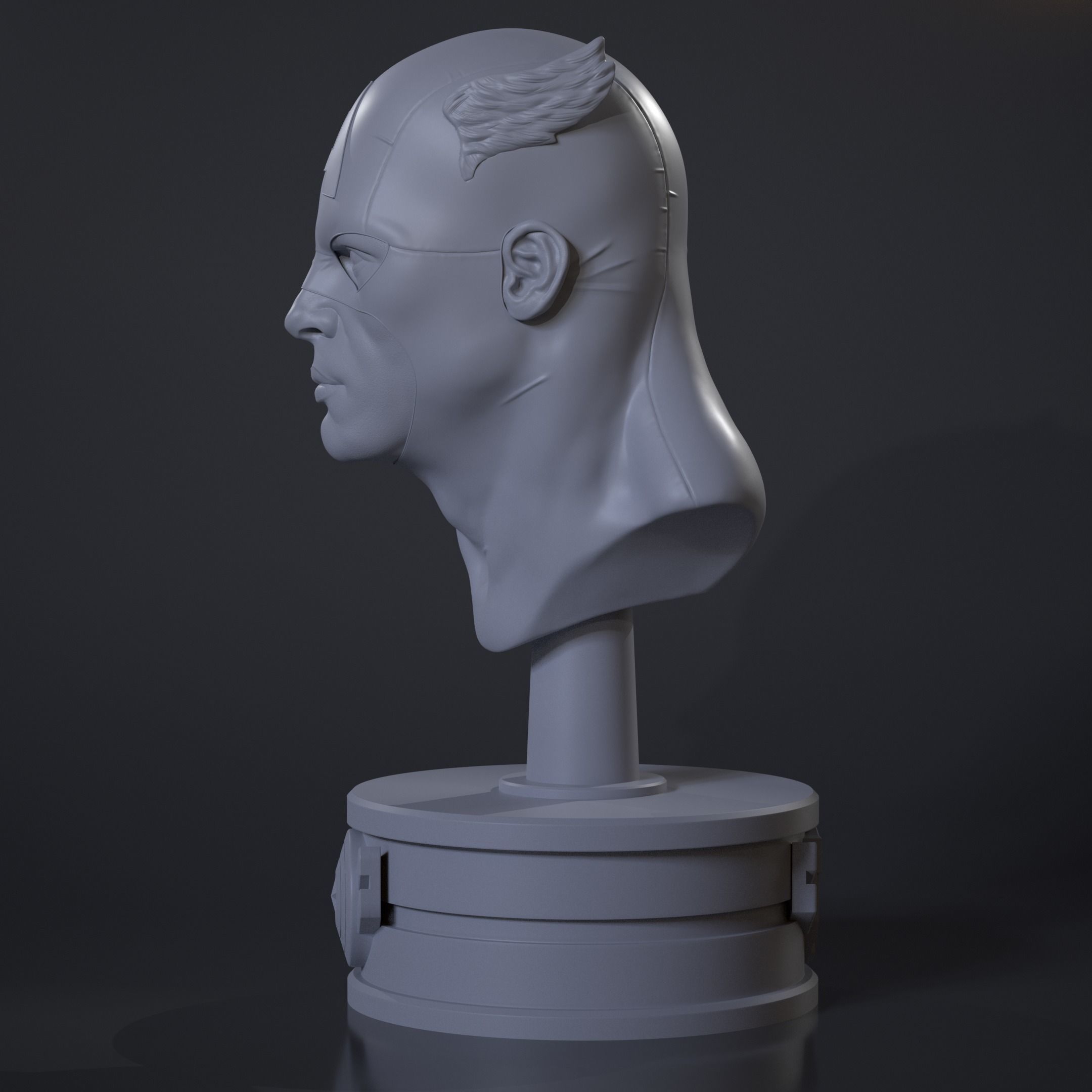 CAPTAIN AMERICA  3D print model_4