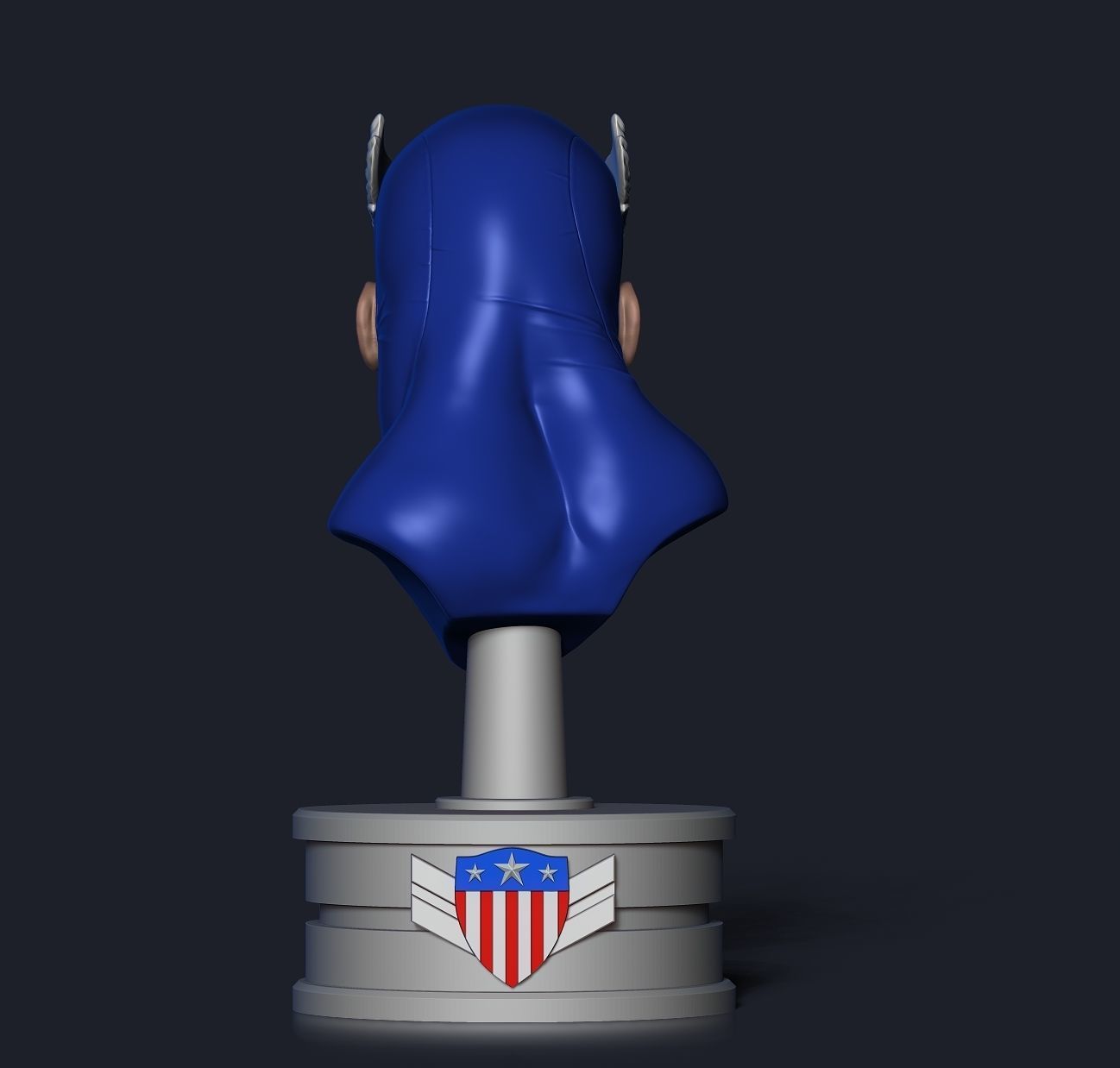 CAPTAIN AMERICA  3D print model_11