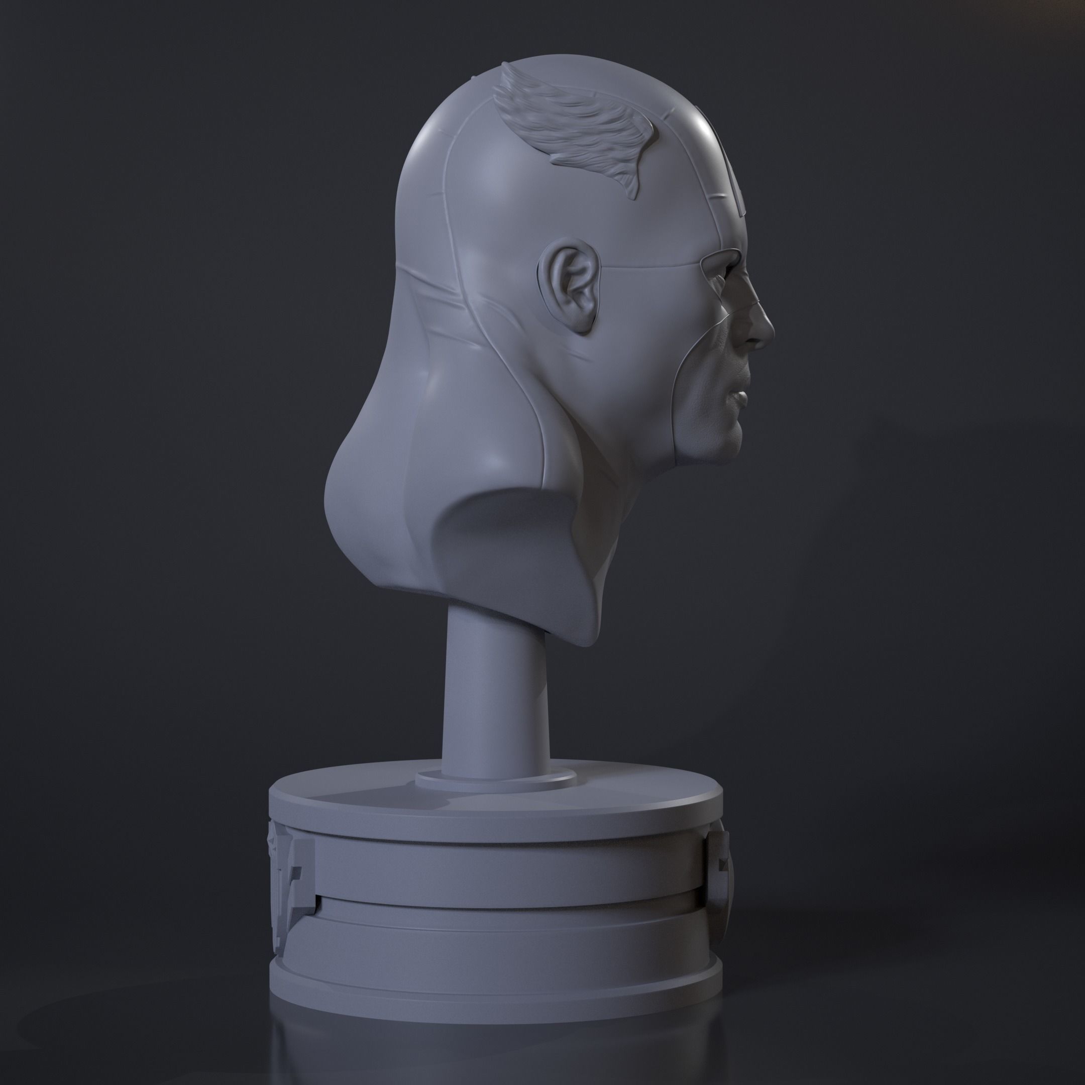 CAPTAIN AMERICA  3D print model_5