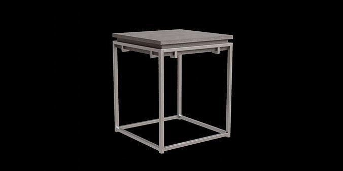 Riley End Table 3D model