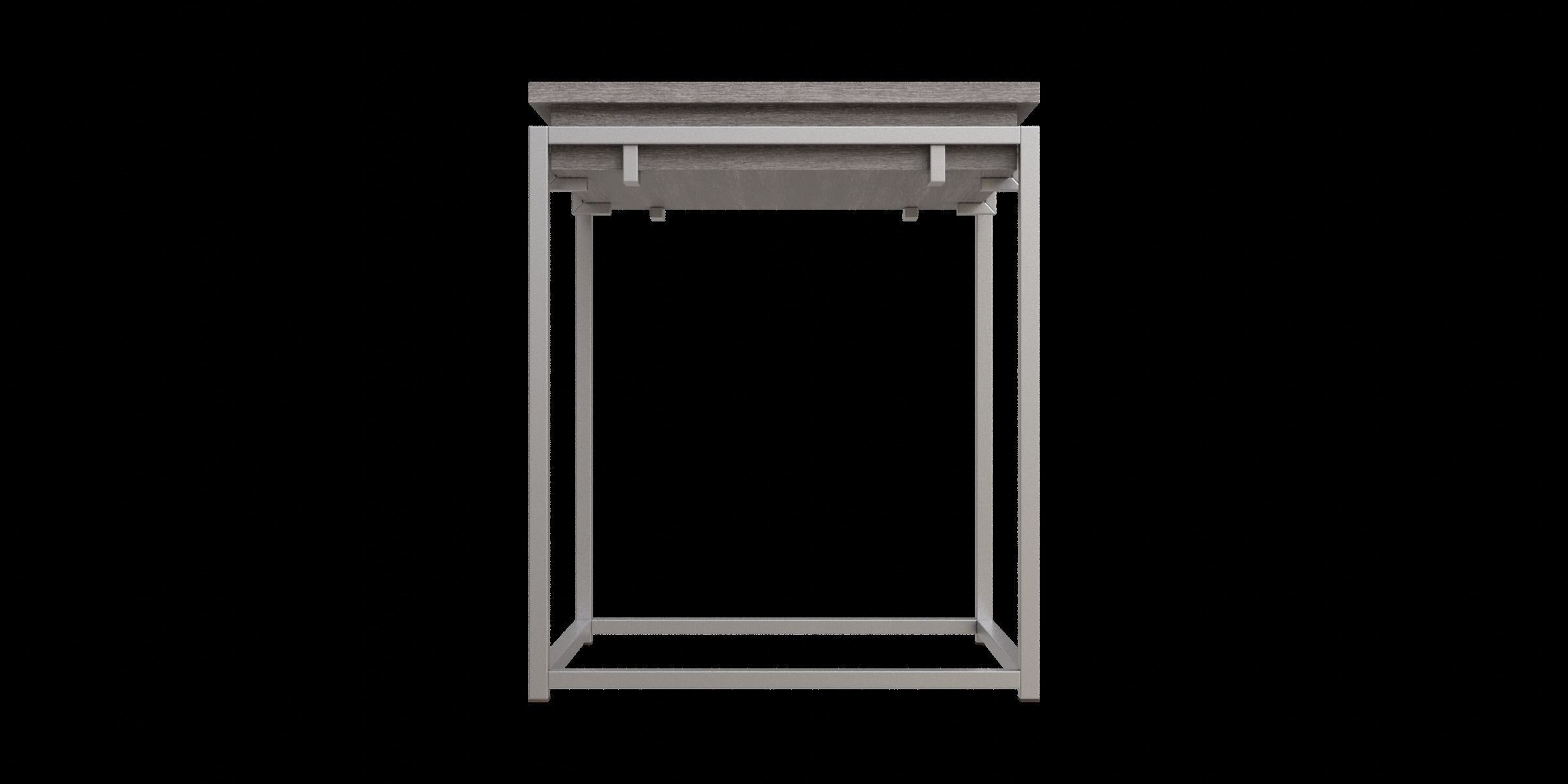 Riley End Table 3D model_4