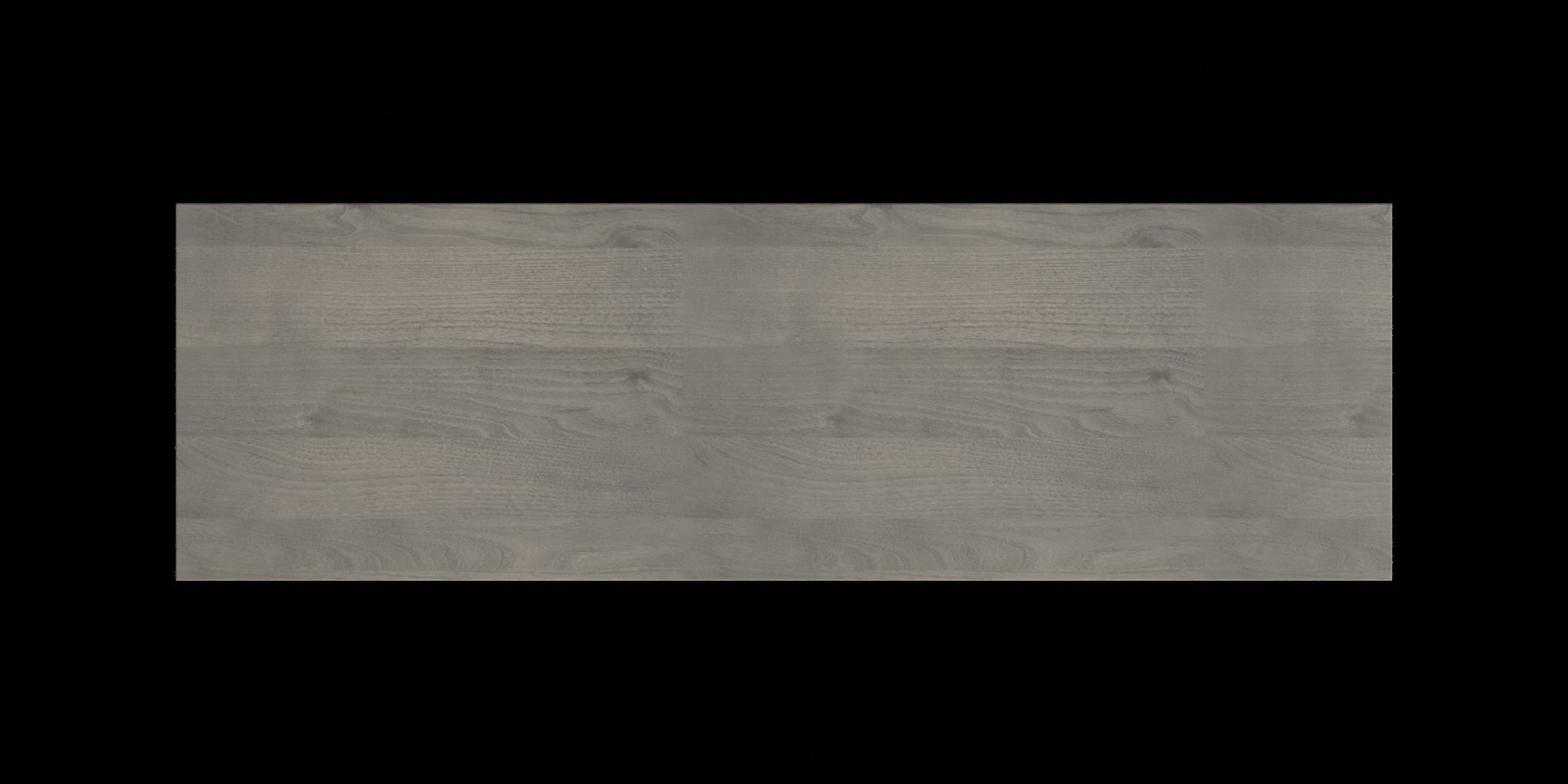 Modern Boho Slatted Dropdown Door Console Table Low-poly 3D model_1