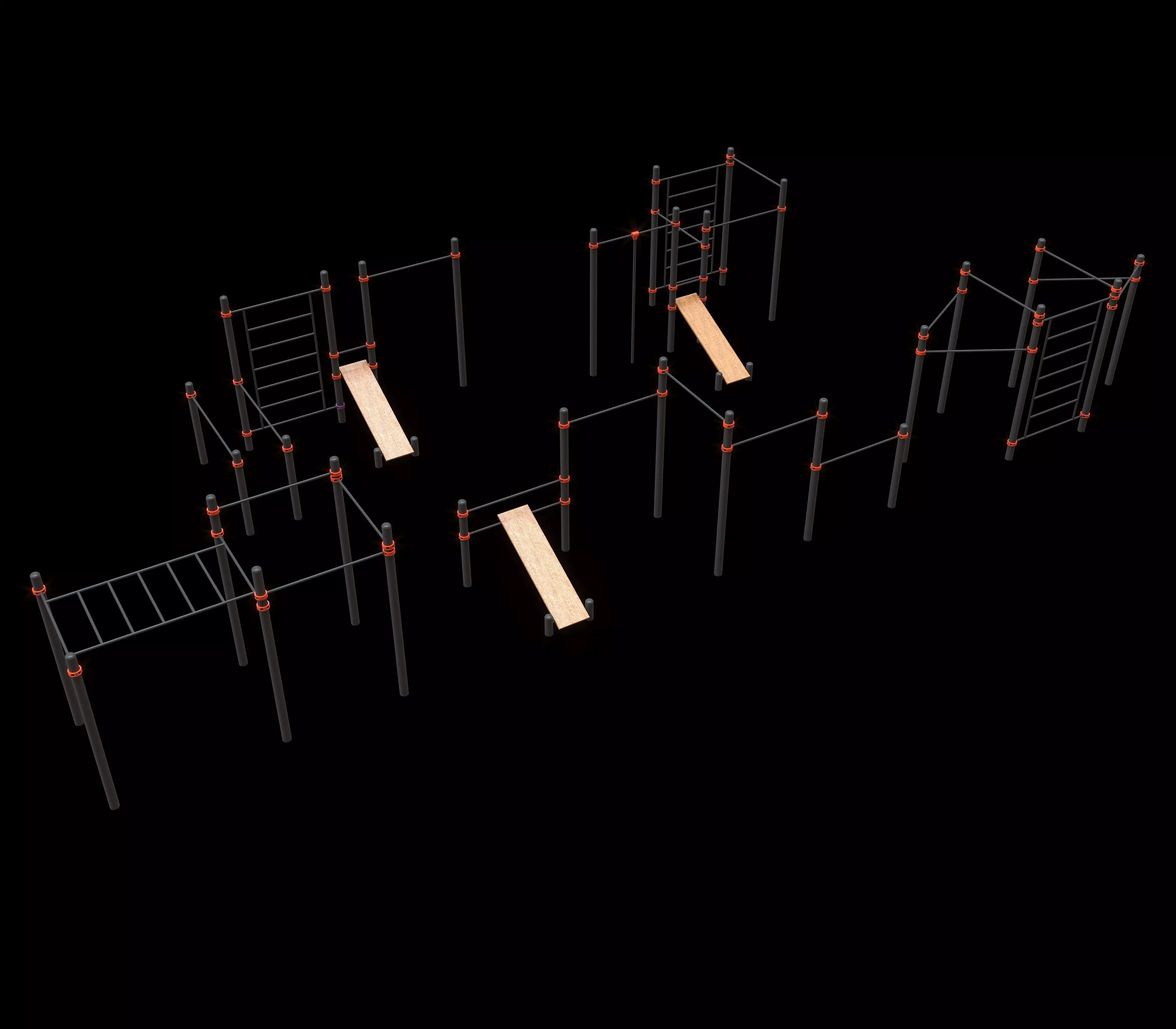 Workout  part three 3D model_0