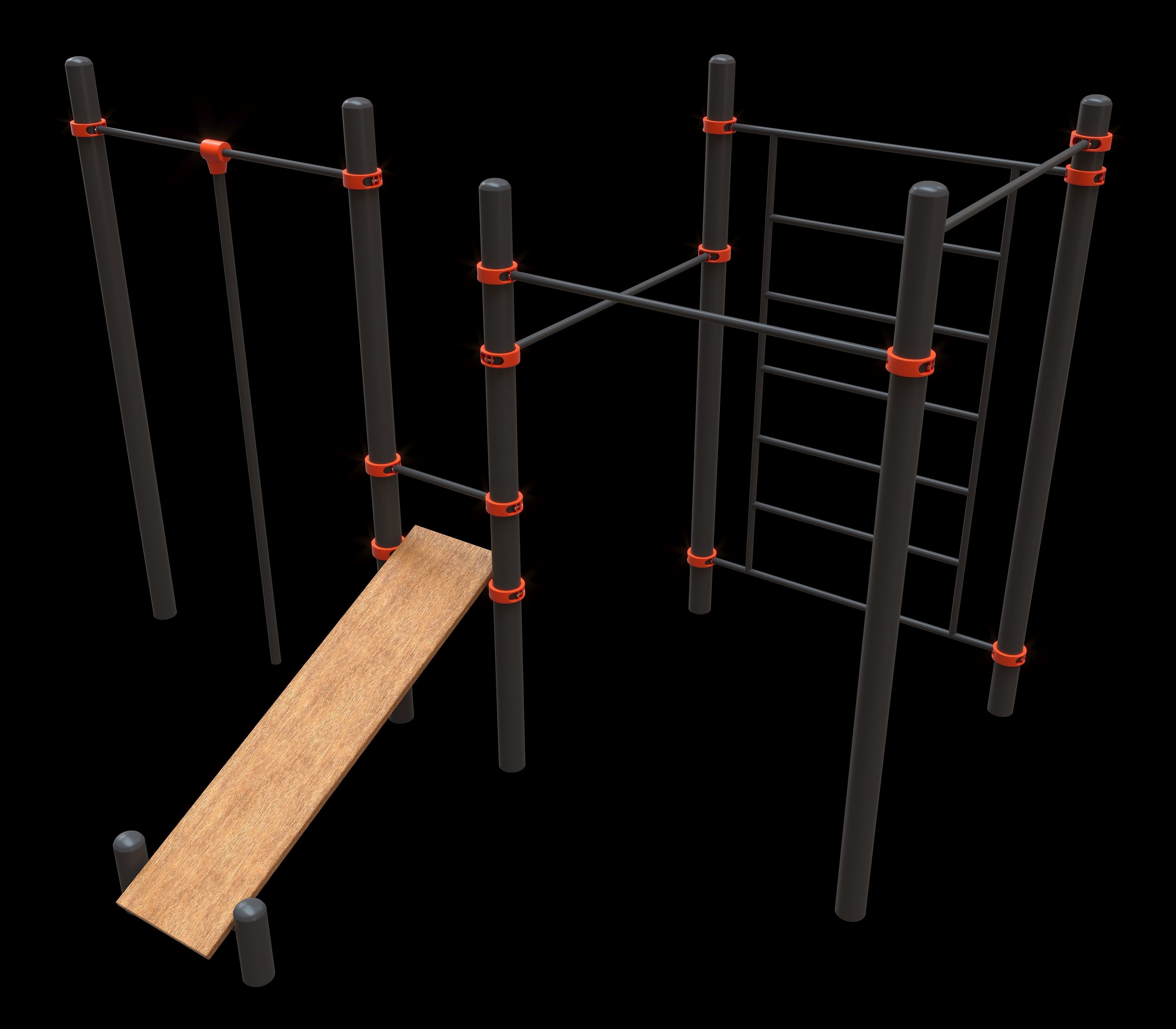 Workout  part three 3D model_5