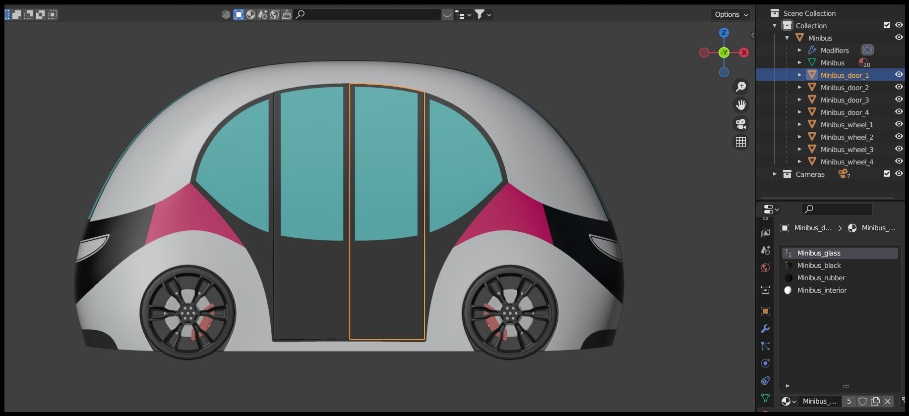 Shuttle minibus concept 2023 II 3D model_17