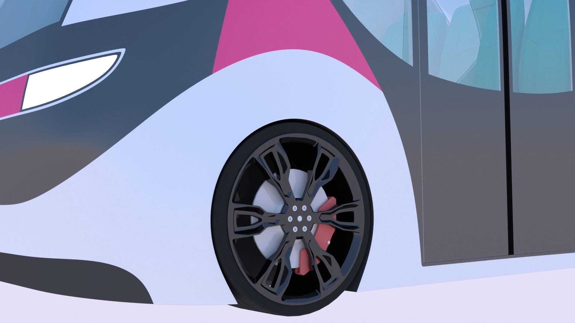 Shuttle minibus concept 2023 II 3D model_15