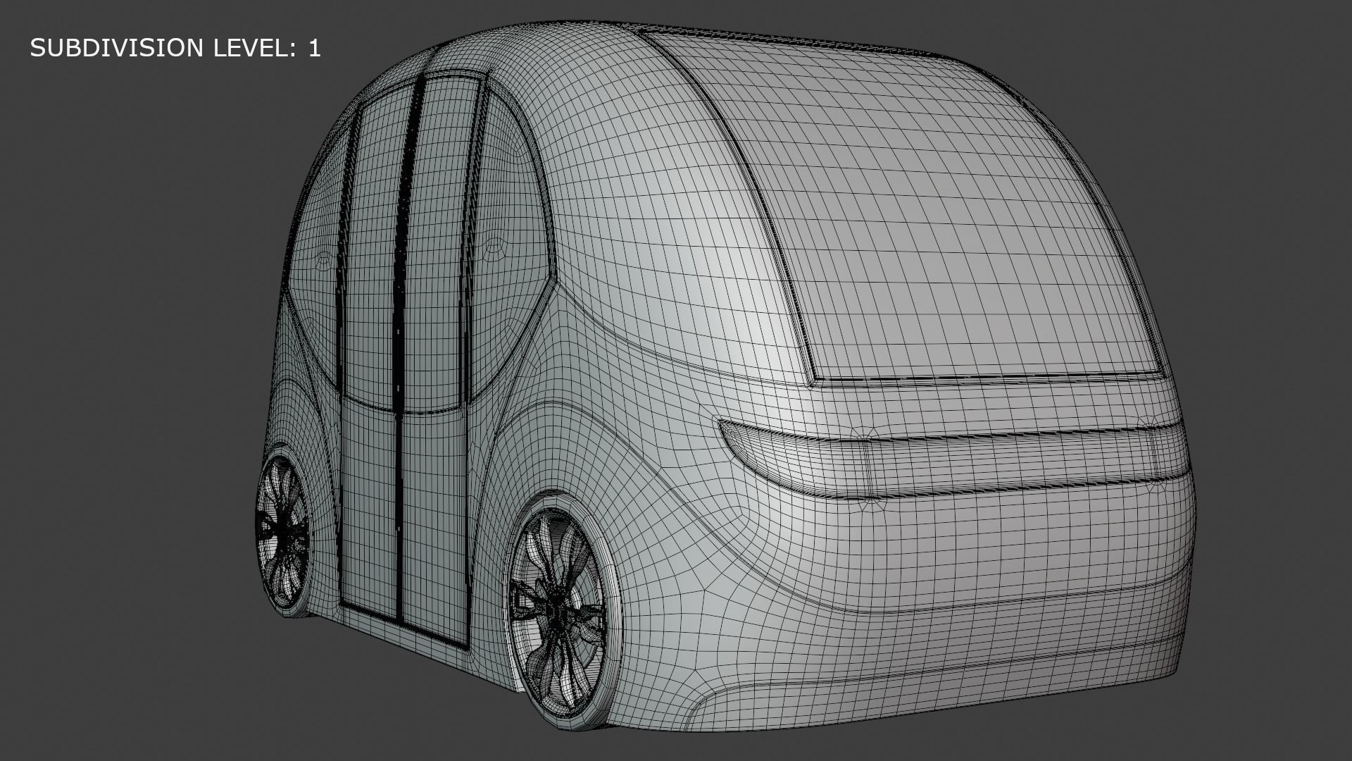 Shuttle minibus concept 2023 II 3D model_3