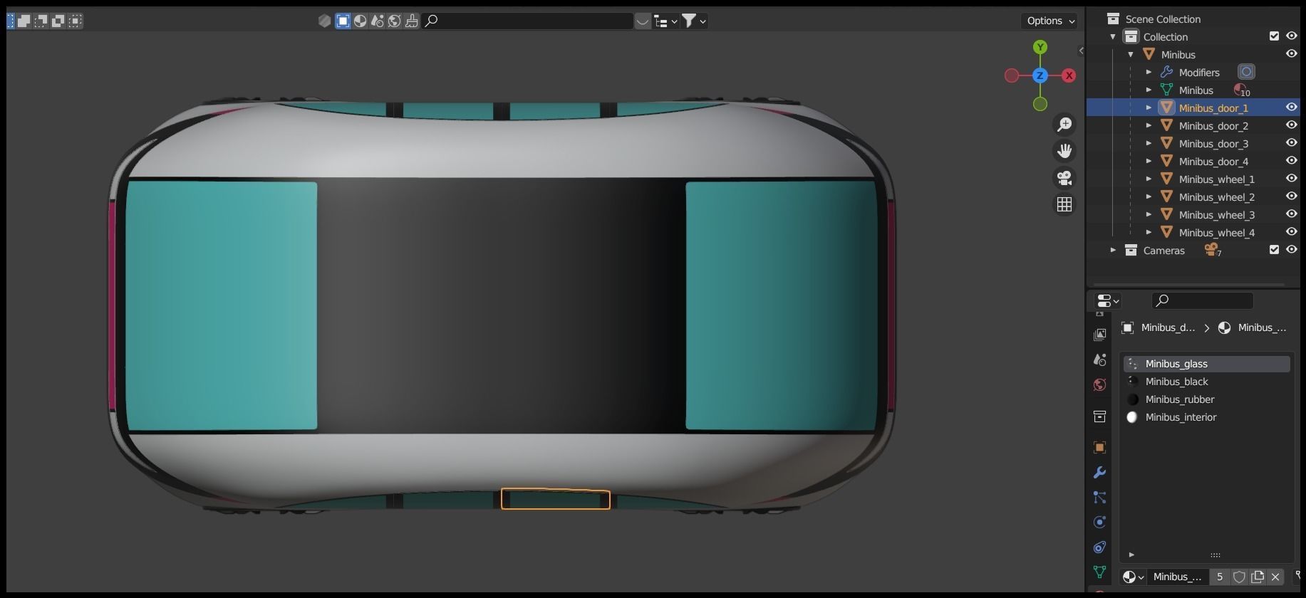 Shuttle minibus concept 2023 II 3D model_19