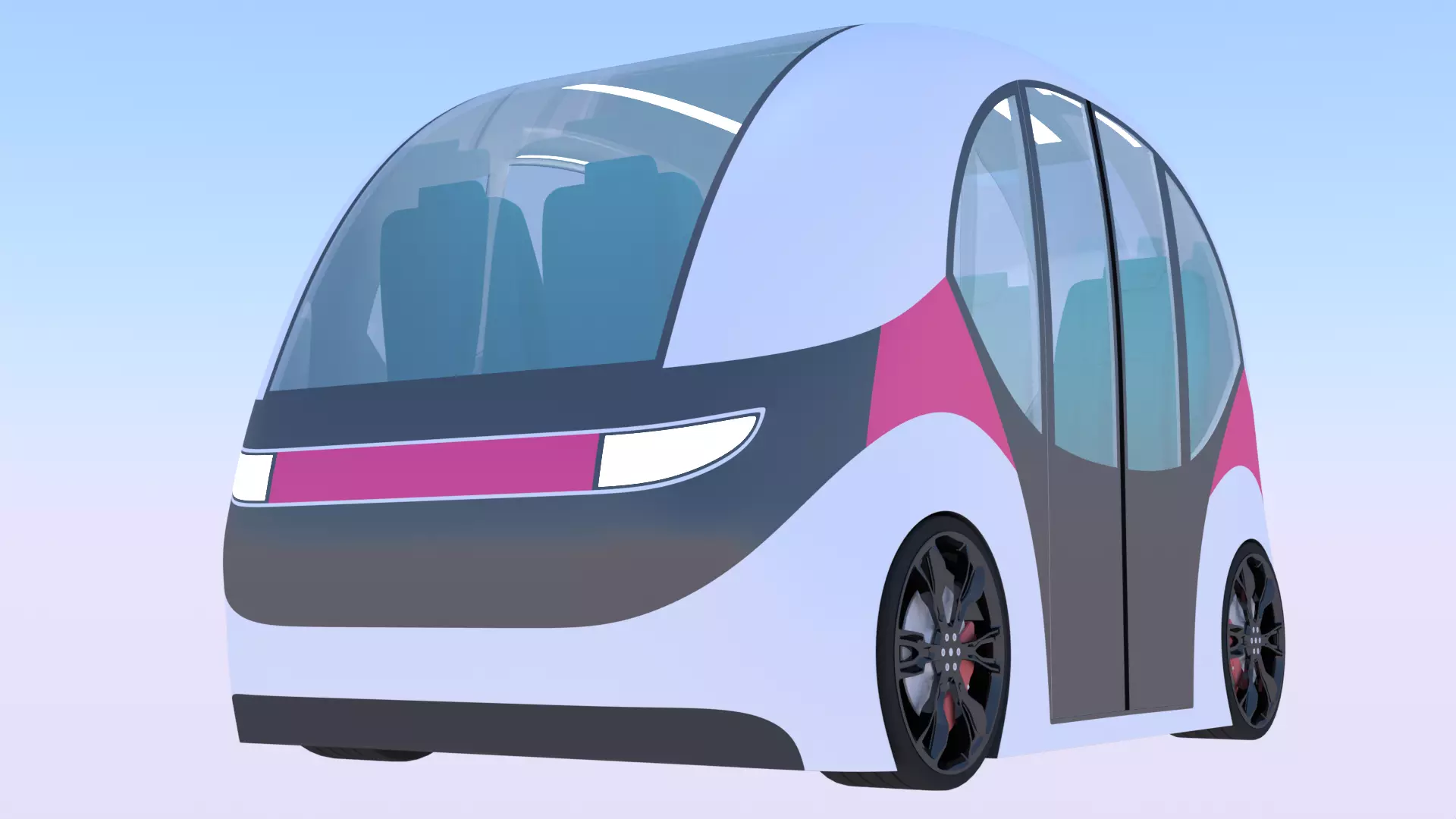 Shuttle minibus concept 2023 II 3D model_0