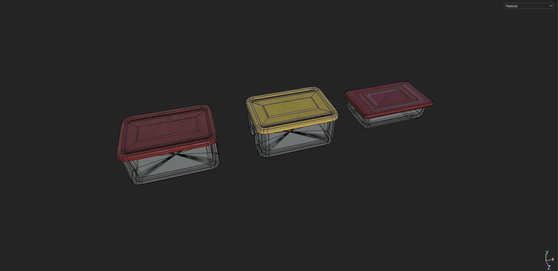 3D model Plastic Containers Pack VR / AR / low-poly | CGTrader