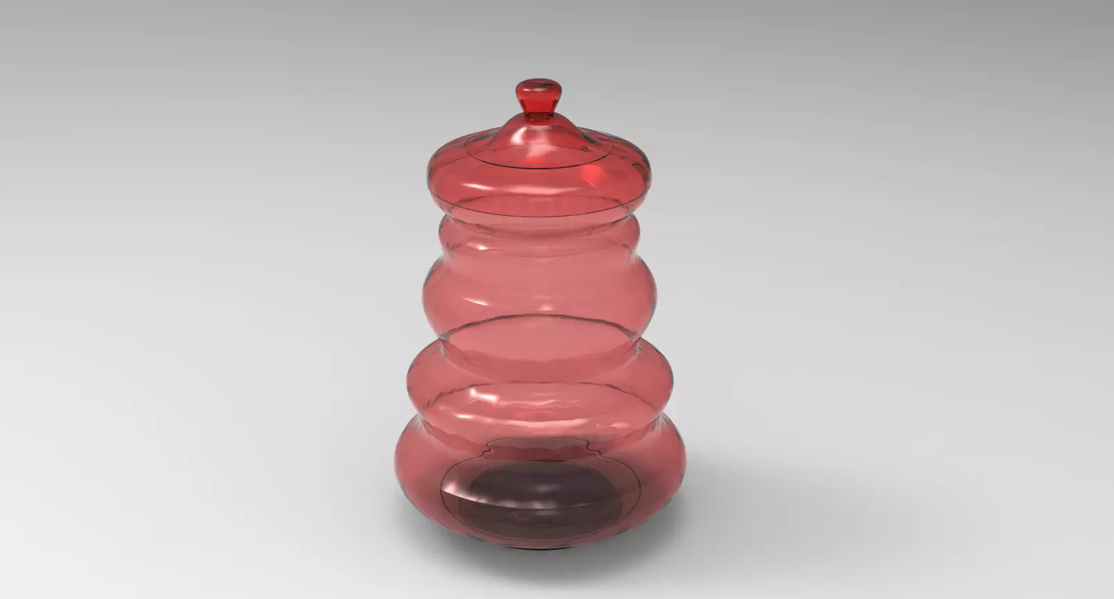 Corrugated decanter 3D print model