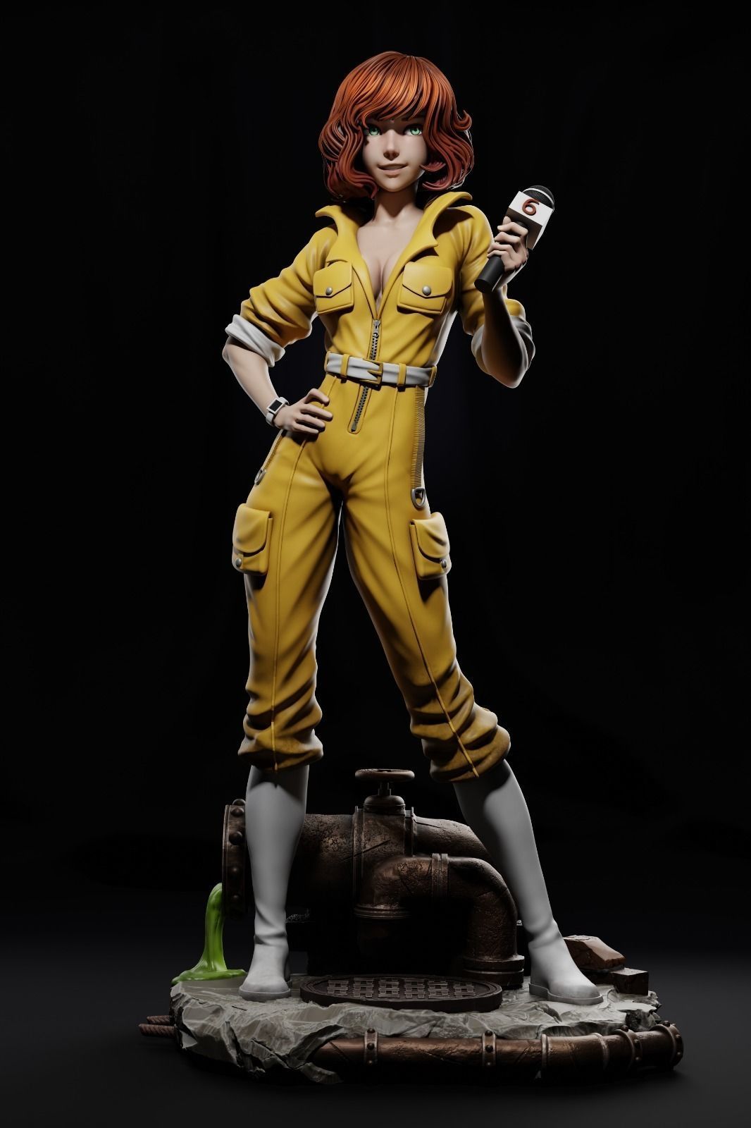 April o Neil 3D Print 3D print model_3