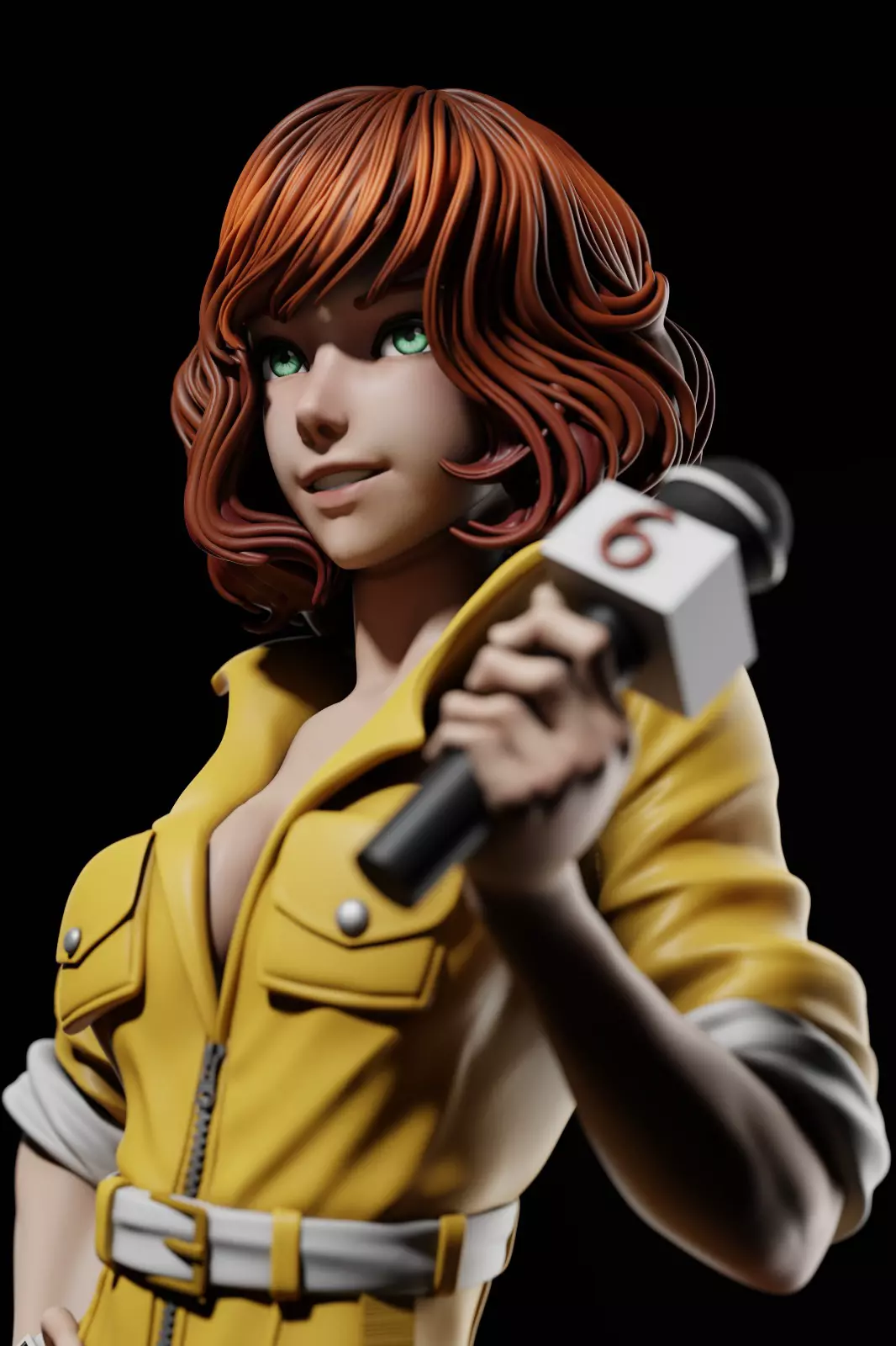 April o Neil 3D Print 3D print model_0