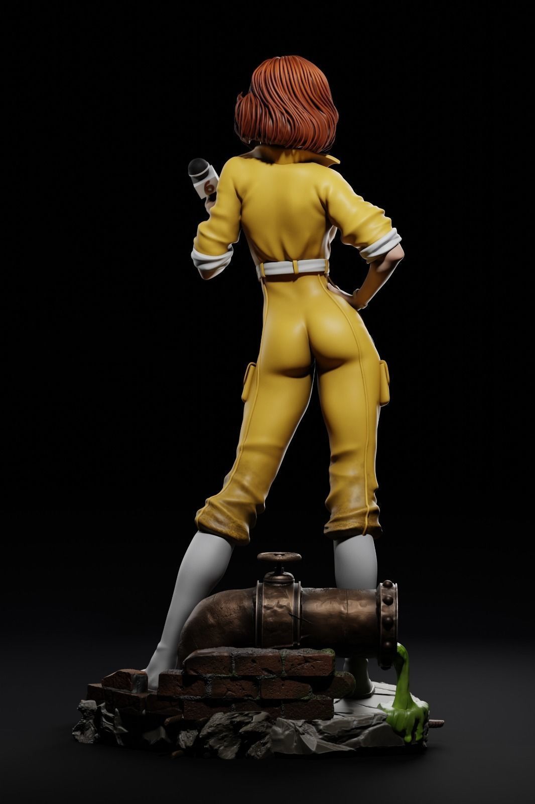 April o Neil 3D Print 3D print model_7