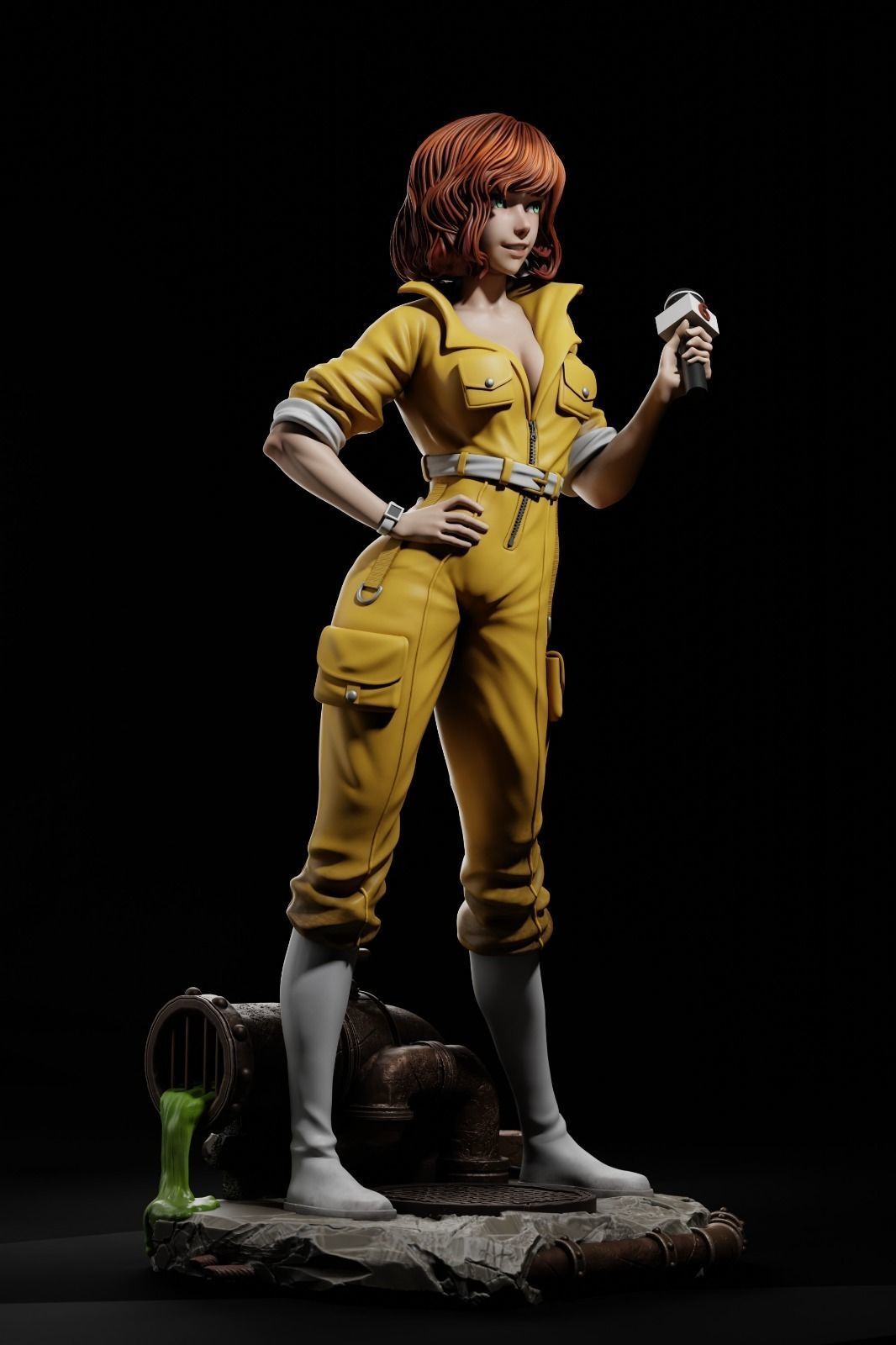 April o Neil 3D Print 3D print model_5