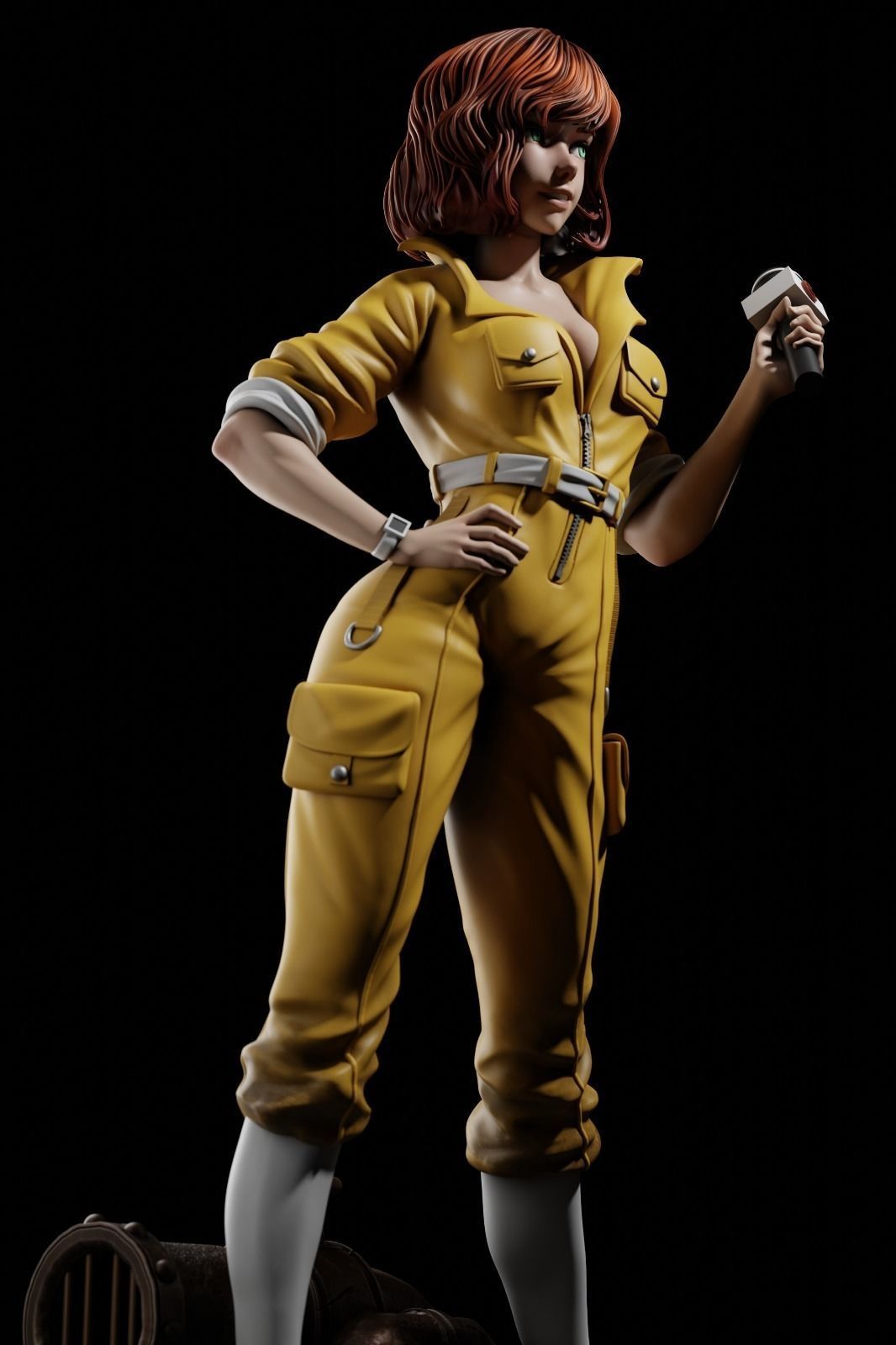 April o Neil 3D Print 3D print model_4