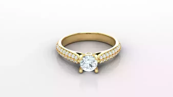 Solitaire Women Ring Version 2 SLT 96