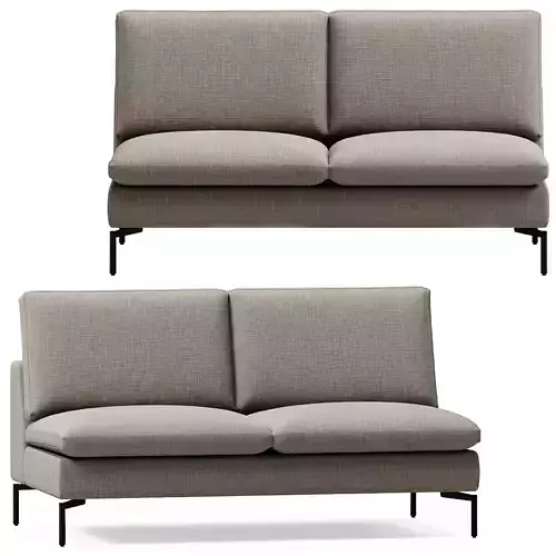 Blu Dot New Standard Armless Sofa