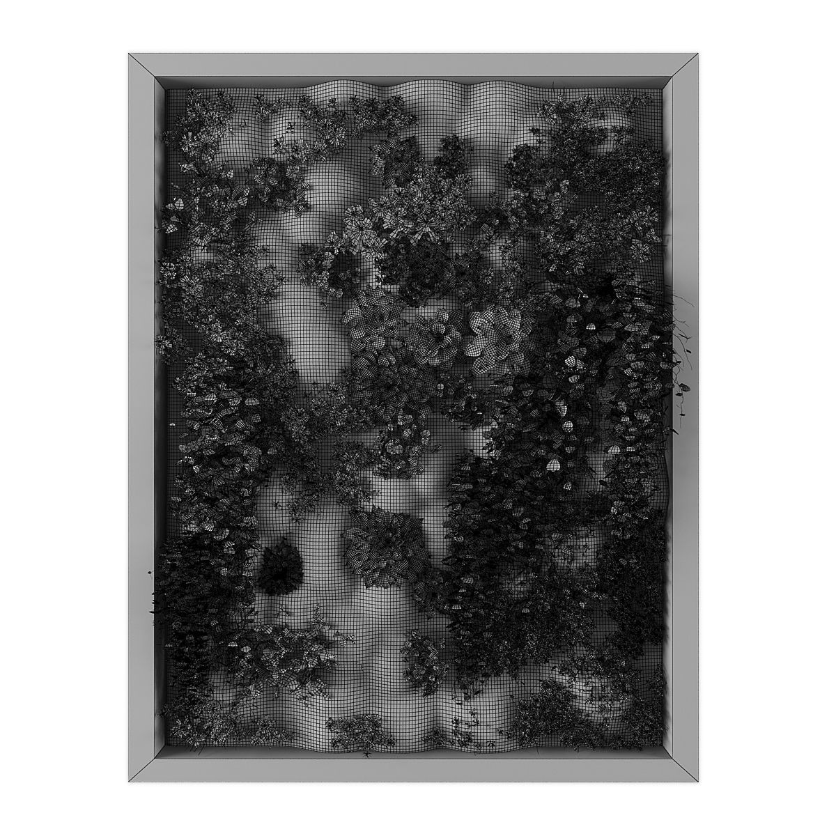 Vertical garden 209 Low-poly 3D model_1