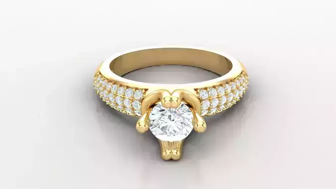 Solitaire Women Ring Version 2 SLT 85